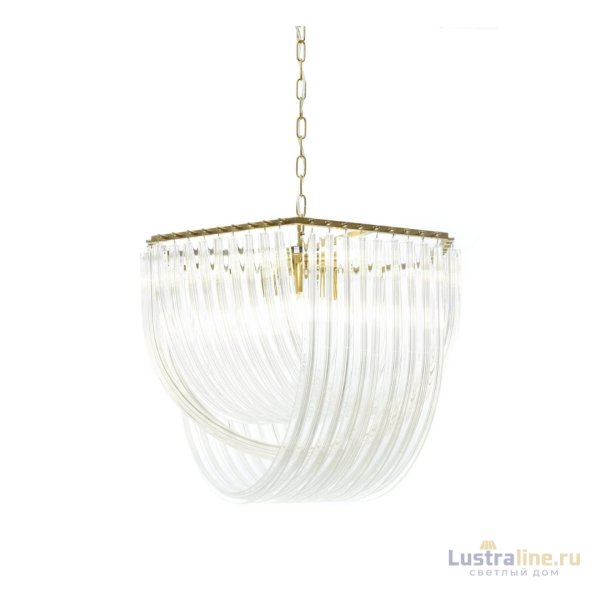 Подвесная люстра Lumina Deco Weddini LDP 6001-600 GD+CL Подвесная люстра Lumina Deco Weddini LDP 6001-600 GD+CL