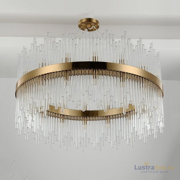 Подвесная люстра Delight Collection KR1209P-12 brass