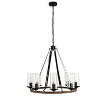 Подвесная люстра Arte Lamp Dalim A7014SP-8BK
