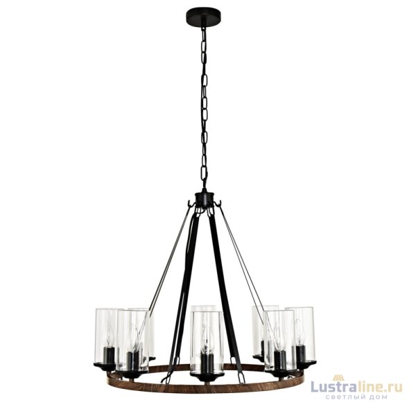 Подвесная люстра Arte Lamp Dalim A7014SP-8BK