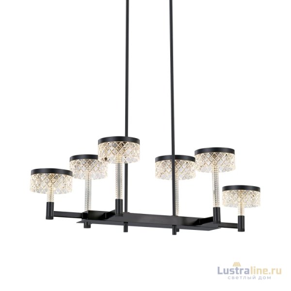 Подвесная люстра Delight Collection MD21020075 MD21020075-6B matt black