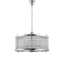 Подвесная люстра Crystal Lux Tadeo TADEO SP6 D600 CHROME/TRANSPARENTE