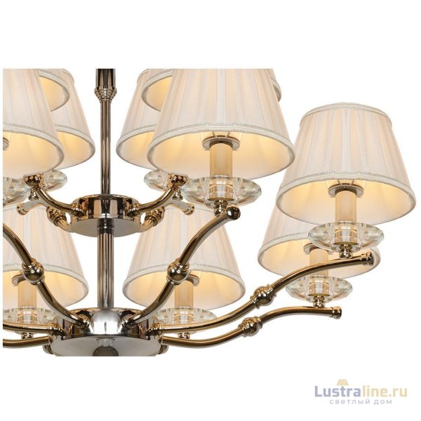 Подвесная люстра iLamp Vivaldi 85125/8+4 CR УЦ Подвесная люстра iLamp Vivaldi 85125/8+4 CR УЦ