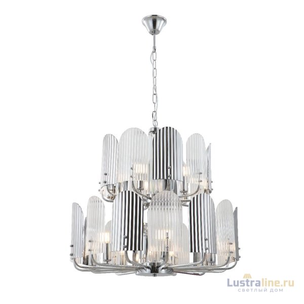 Подвесная люстра iLamp Dolce 15571-12 CR+MULT