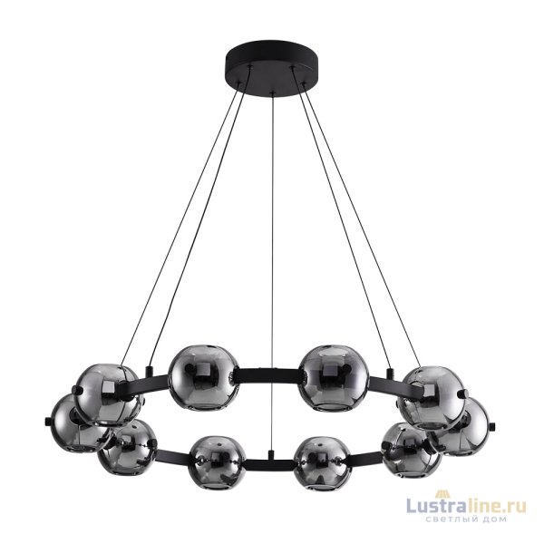 Подвесная люстра Arte Lamp Markab A2471LM-20BK Подвесная люстра Arte Lamp Markab A2471LM-20BK