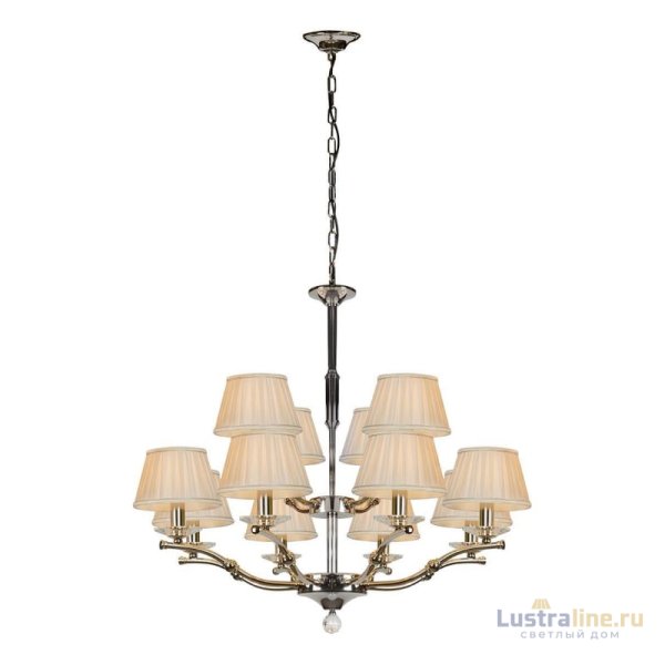 Подвесная люстра iLamp Vivaldi 85125/8+4 CR УЦ Подвесная люстра iLamp Vivaldi 85125/8+4 CR УЦ