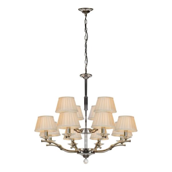 Подвесная люстра iLamp Vivaldi 85125/8+4 CR УЦ