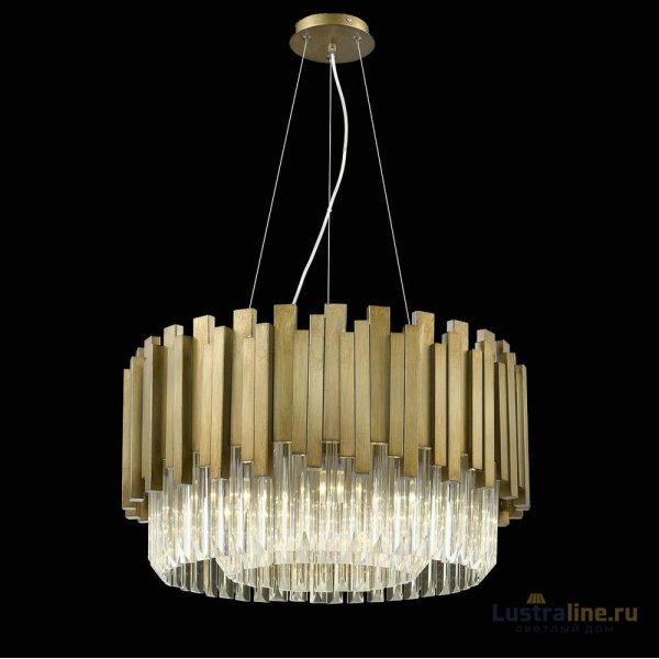 Подвесная люстра Delight Collection Barclay P68056M-8 gold