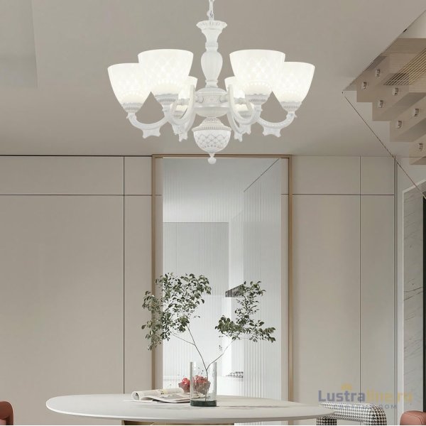 Подвесная люстра Arte Milano 343837/6 WT+SL