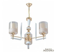 Подвесная люстра Arte Milano Florentia-6087 306087/3 Wh/Gd