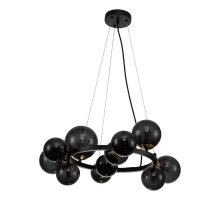 Подвесная люстра Indigo Molecola 11018/11P Black V000195