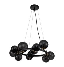 Подвесная люстра Indigo Molecola 11018/11P Black V000195