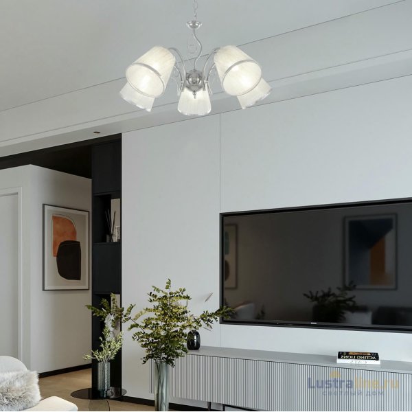 Подвесная люстра Arte Milano Amalfi 337946/5 CR Подвесная люстра Arte Milano Amalfi 337946/5 CR