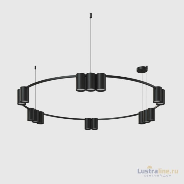 Подвесная люстра Denkirs Orbit DK4067-BK