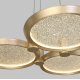 Подвесная люстра Eurosvet Crespella 90034/3 золото a069293