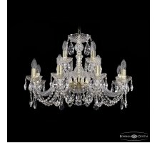Подвесная люстра Bohemia Ivele Crystal 1402/8+4/240 G