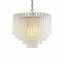 Подвесная люстра Delight Collection Nova-Pulsar 10626P brass/white