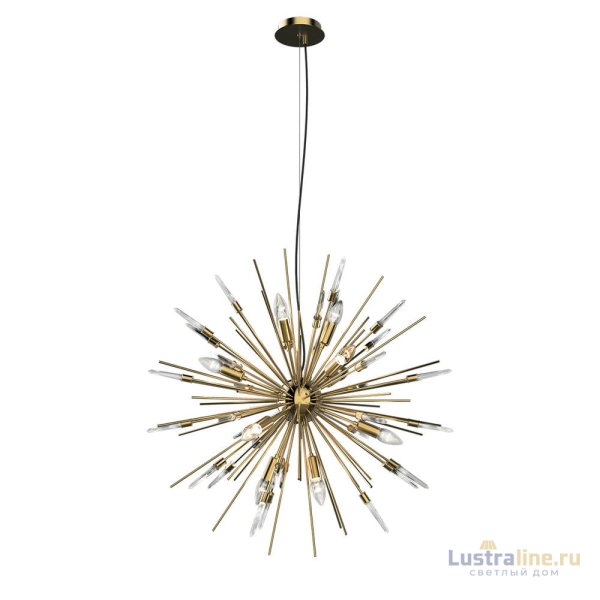 Подвесная люстра Delight Collection Boivin MD2094-12A gold/rock crystal