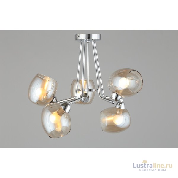 Подвесная люстра Omnilux Tesero OML-27307-05 Подвесная люстра Omnilux Tesero OML-27307-05