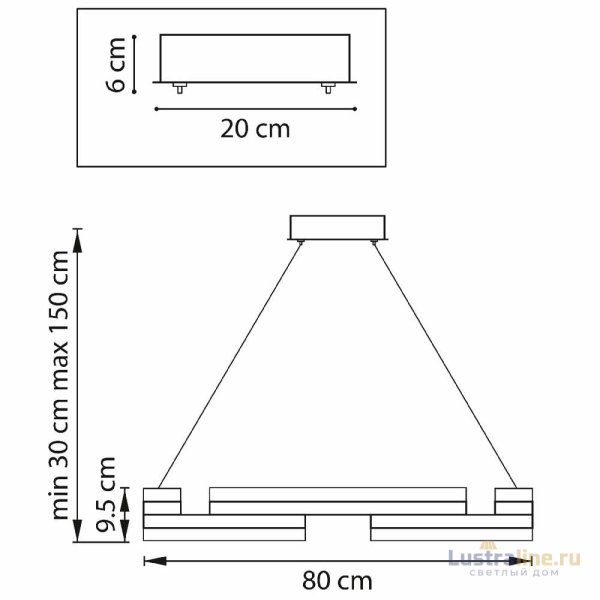 Подвесная люстра Lightstar Rotonda 736333