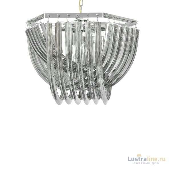 Подвесная люстра Lumina Deco Boscone LDP 7044-550 CHR+GY