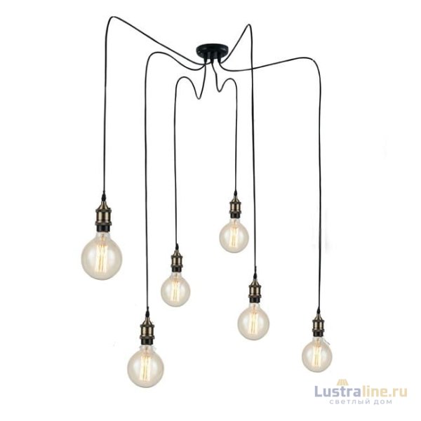 Люстра-паук LOFT IT Spider Loft1162A/6 Люстра-паук LOFT IT Spider Loft1162A/6