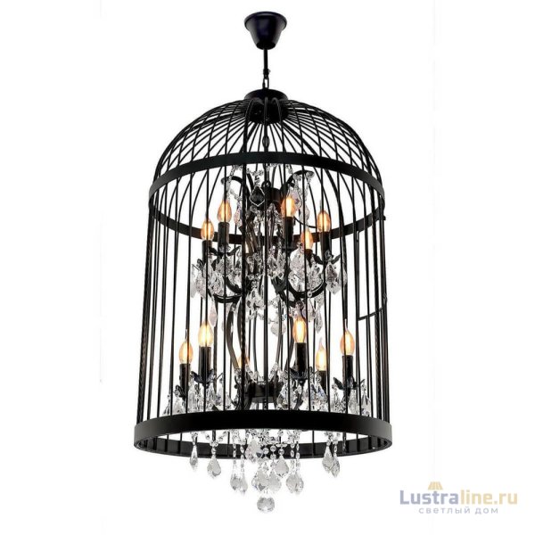 Подвесная люстра LOFT IT Vintage birdcage Loft1891/12 Подвесная люстра LOFT IT Vintage birdcage Loft1891/12