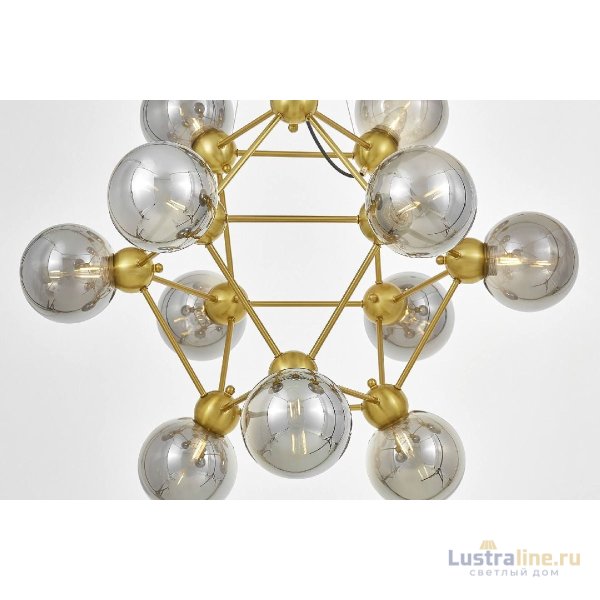 Подвесная люстра Lumina Deco Zodiak LDP 160N-12 MD+GY