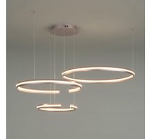 Подвесная люстра Eurosvet Gap 90180/3 сатин-никель a045427