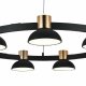 Подвесная люстра Indigo Traforo 11059/9P Black V000183L