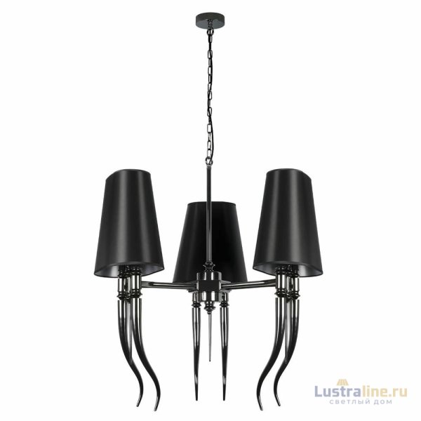 Подвесная люстра Loft IT Brunilde 10207/6 Black Подвесная люстра Loft IT Brunilde 10207/6 Black
