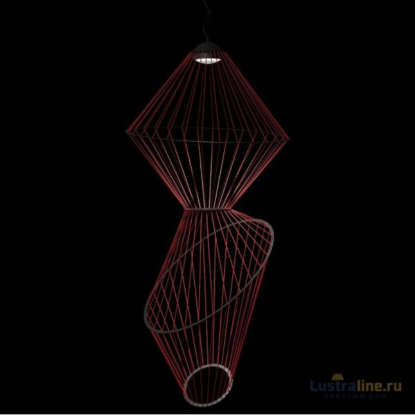 Подвесная люстра Loft IT Beam 10292/B Red