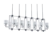 Подвесная люстра Newport 4408+6/S сhrome Подвесная люстра Newport 4408+6/S сhrome