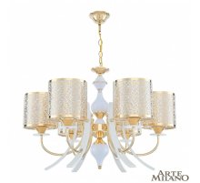 Подвесная люстра Arte Milano Florentia-6067 306067/6 Wh/Gd