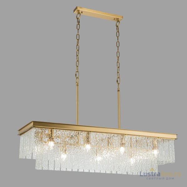 Подвесная люстра Belfast Harland 6308-10C BR CL