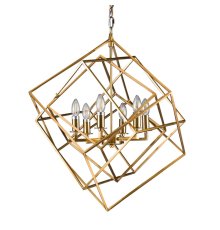 Подвесная люстра Delight Collection Matrix KM0282P-6 brass