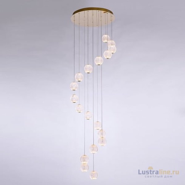Подвесная люстра DeLight Collection Elliot Diamante MD20001012-18A gold