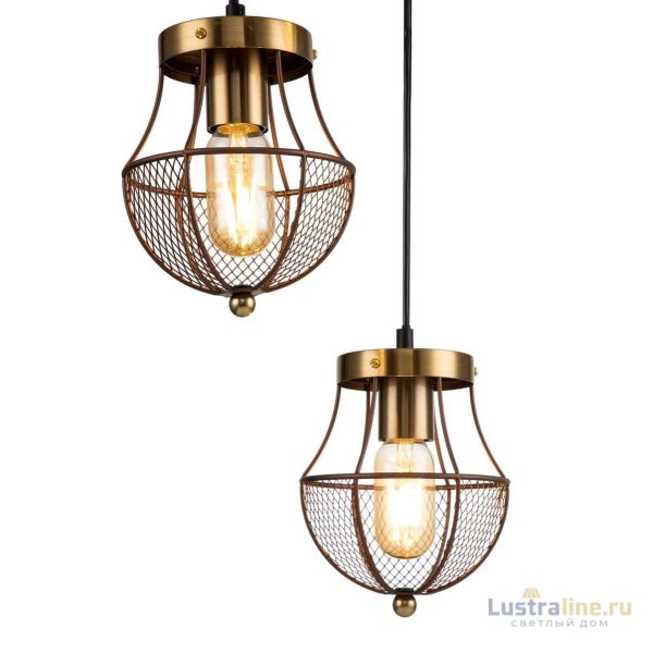 Подвесная люстра Indigo Pallo 10011/3P Gold V000189