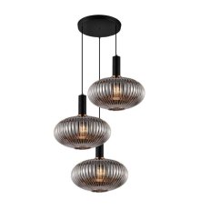 Подвесная люстра Lumina Deco Floril LDP 1216-3 GY+BK