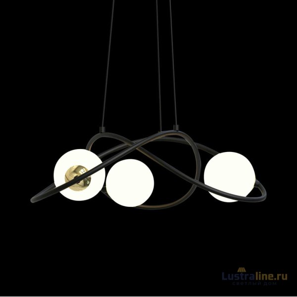 Подвесная люстра Delight Collection P0691-3A black