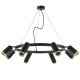 Подвесная люстра Lightstar Rullo (571018+214437-4+214487-4+203440-8) LR01887437440