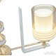 Подвесная люстра Arte Milano Florentia-6087 306087/3 Wh/Gd
