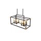 Подвесная люстра Lumina Deco Waldorf LDP 1140-8 BK+MD