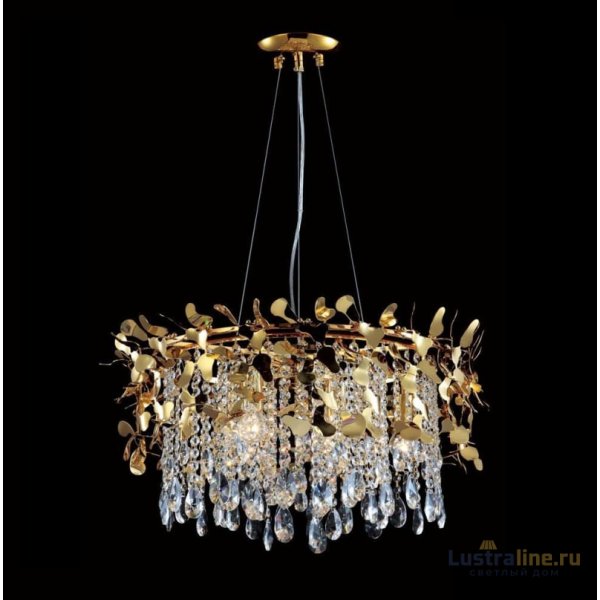 Подвесная люстра Crystal Lux Romeo SP6 Gold D600