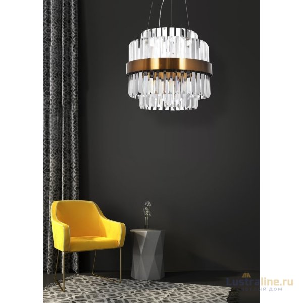 Подвесная люстра Lumina Deco Ringletti LDP 8017-400 MD
