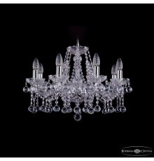 Подвесная люстра Bohemia Ivele Crystal 1413/8/200 Ni Balls