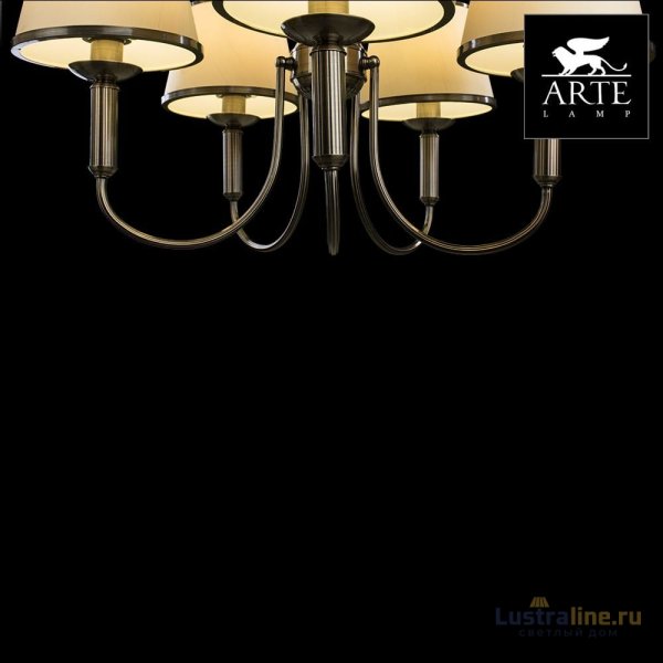 Подвесная люстра Arte Lamp Alice A3579LM-5AB Подвесная люстра Arte Lamp Alice A3579LM-5AB