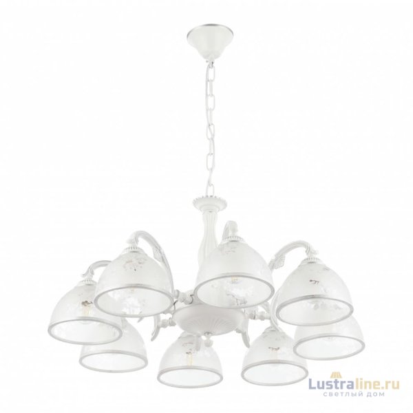 Подвесная люстра Arte Milano 349737/8 WT+SL Подвесная люстра Arte Milano 349737/8 WT+SL