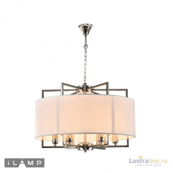 Подвесная люстра iLamp Divole P9505-6 Nickel