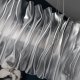 Подвесная люстра DeLight Collection Accordeon 10310P-780 white/gold